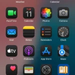 Thông báo Chế độ Im Lặng đã bật trên màn hình iPhone