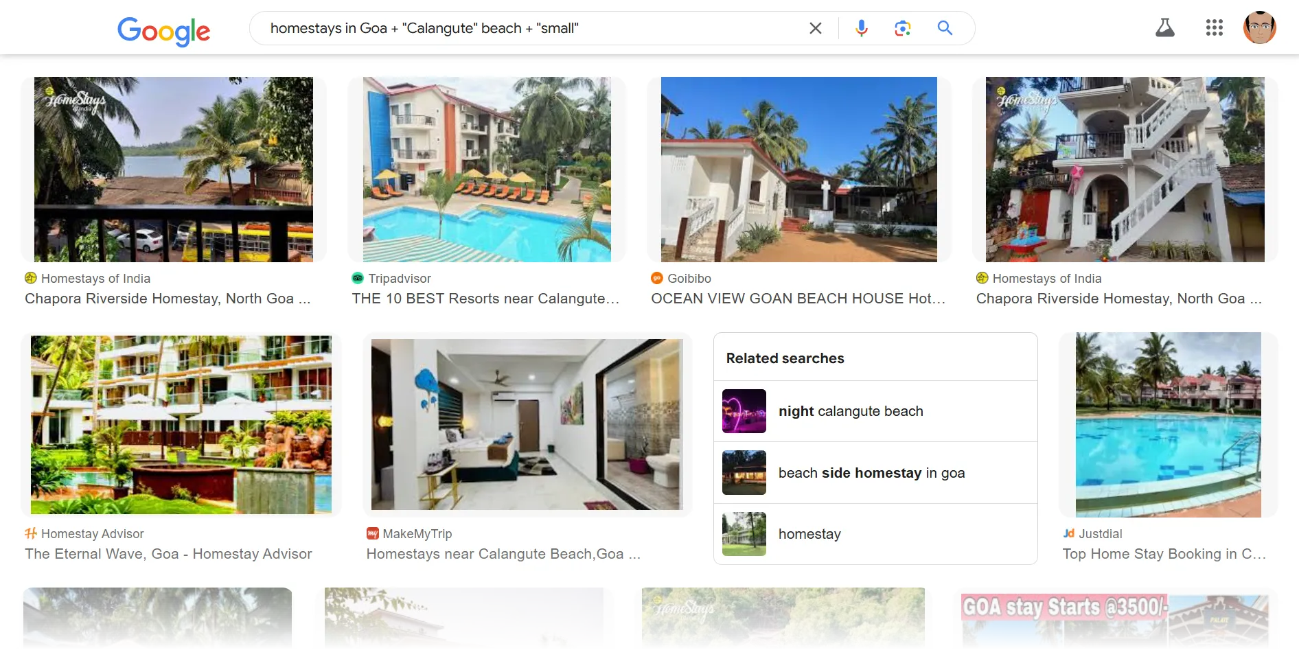 Tìm kiếm lựa chọn chỗ ở thay thế Airbnb bằng Google Hình ảnh