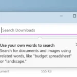 Tìm kiếm ngôn ngữ tự nhiên trong File Explorer trên Windows 11
