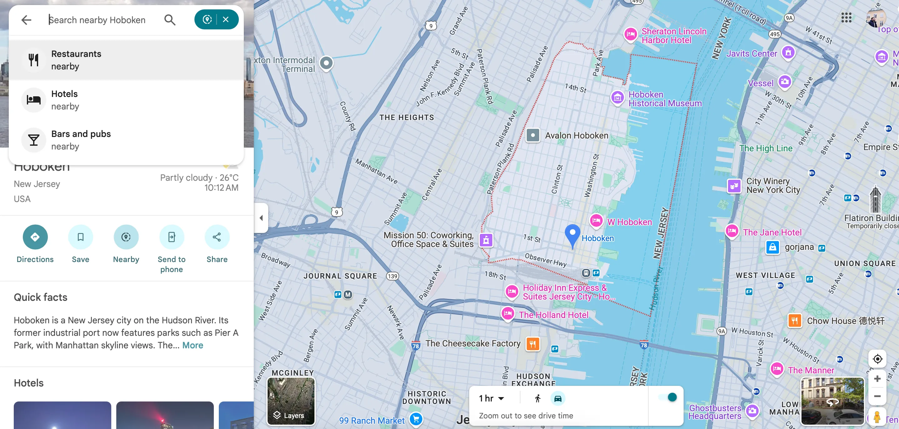 Tính năng Tìm kiếm &quot;Gần đây&quot; trên Google Maps