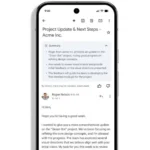 Tính năng tóm tắt email của Gemini trên ứng dụng Gmail di động