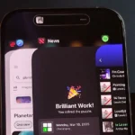 Trình chuyển đổi ứng dụng trên iPhone 16 Pro