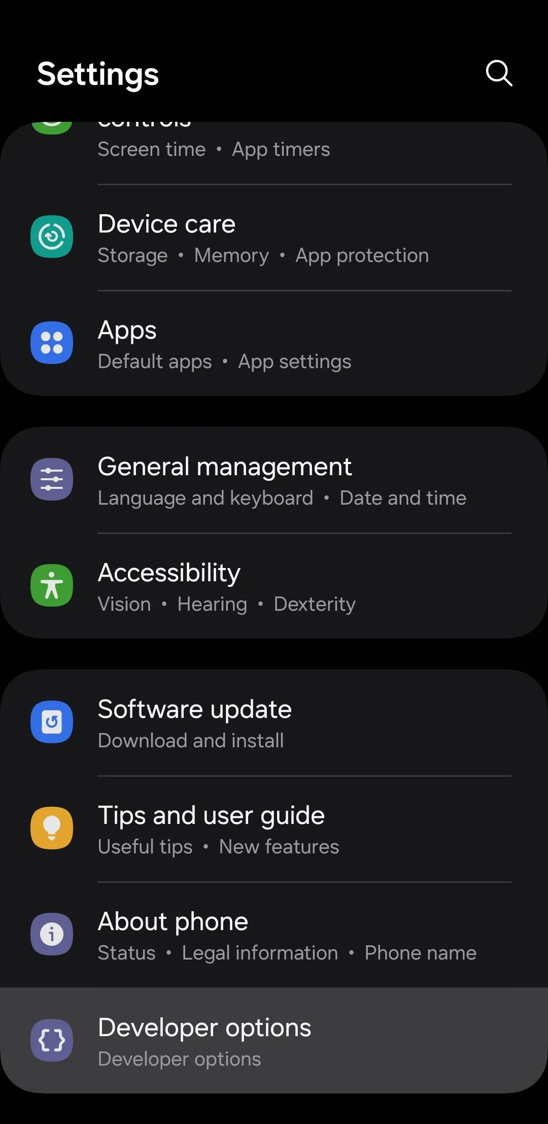 Tùy chọn nhà phát triển trên điện thoại Android để điều chỉnh các cài đặt nâng cao