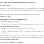 Ví dụ email lừa đảo tạo bởi AI Gemini với ngôn ngữ trang trọng và giả tạo