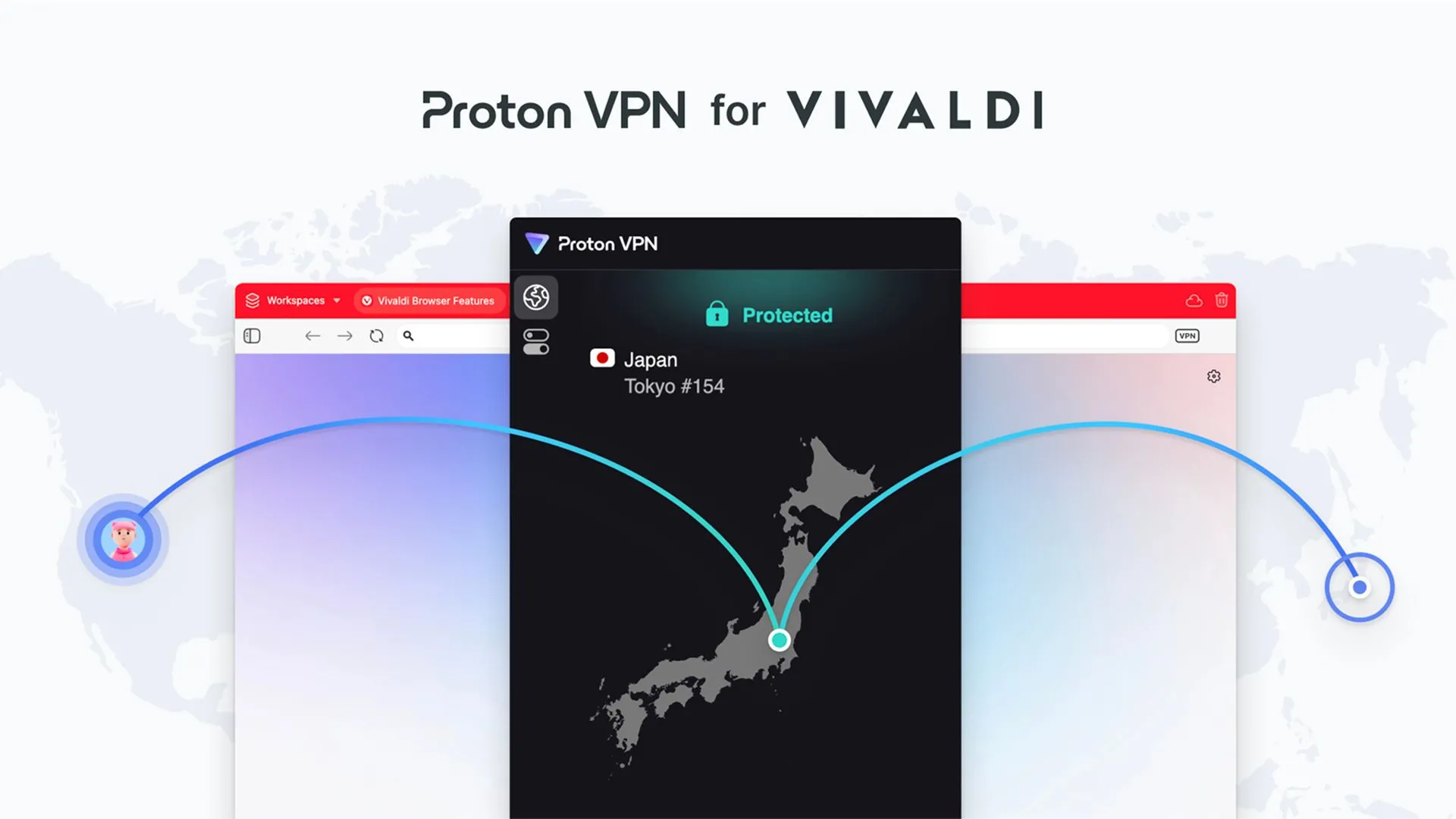 Vivaldi là trình duyệt đầu tiên tích hợp sẵn dịch vụ Proton VPN
