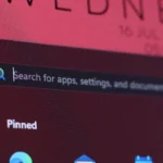 Windows Search trong menu Start