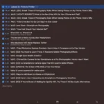 Xem lại lịch sử hoạt động trong ứng dụng Things 3 để đánh giá năng suất