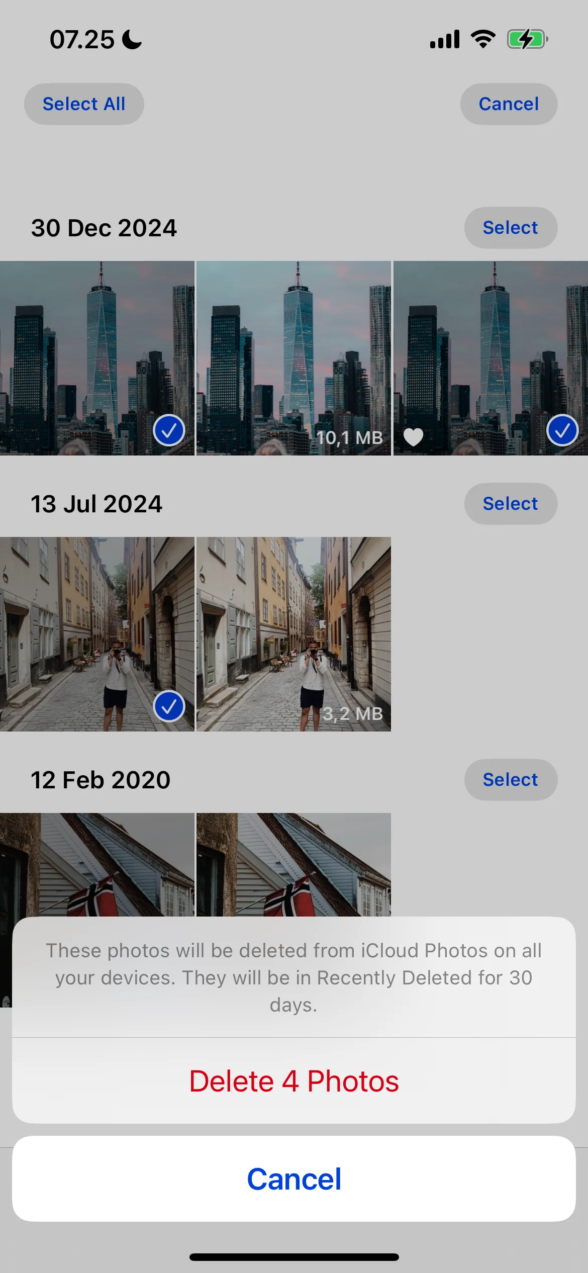 Xóa ảnh trùng lặp trên iPhone để giải phóng bộ nhớ